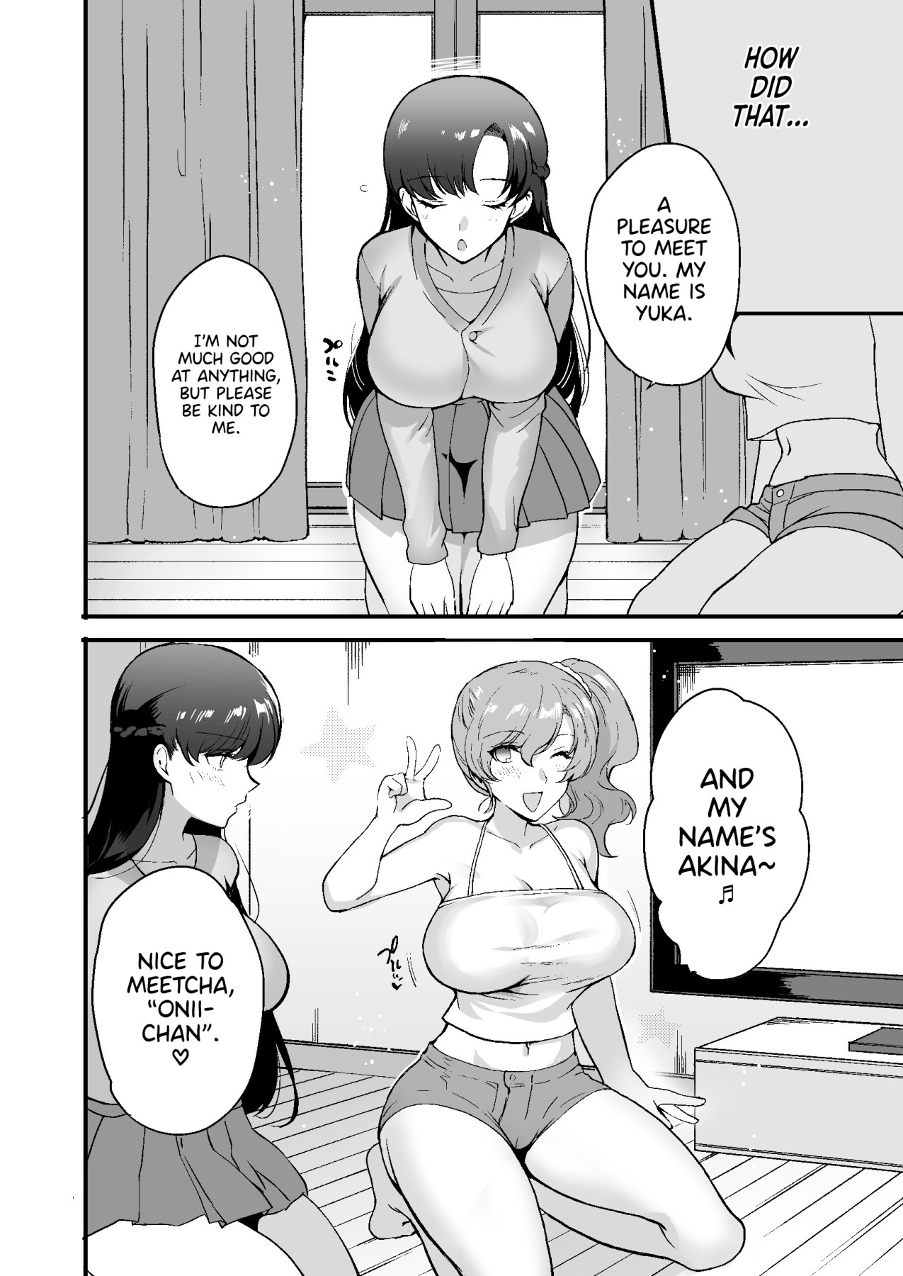 Hentai Manga Comic-My Roommates Are Way Too Lewd ~Living in a One-Room Apartment With Two Perverted Sisters~-Read-6